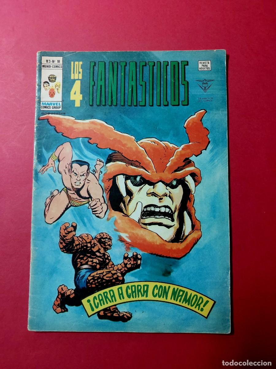 C&oacute;mics: Los 4 Fantasticos V3 N&ordm; 18 Ref C17 - Foto 1