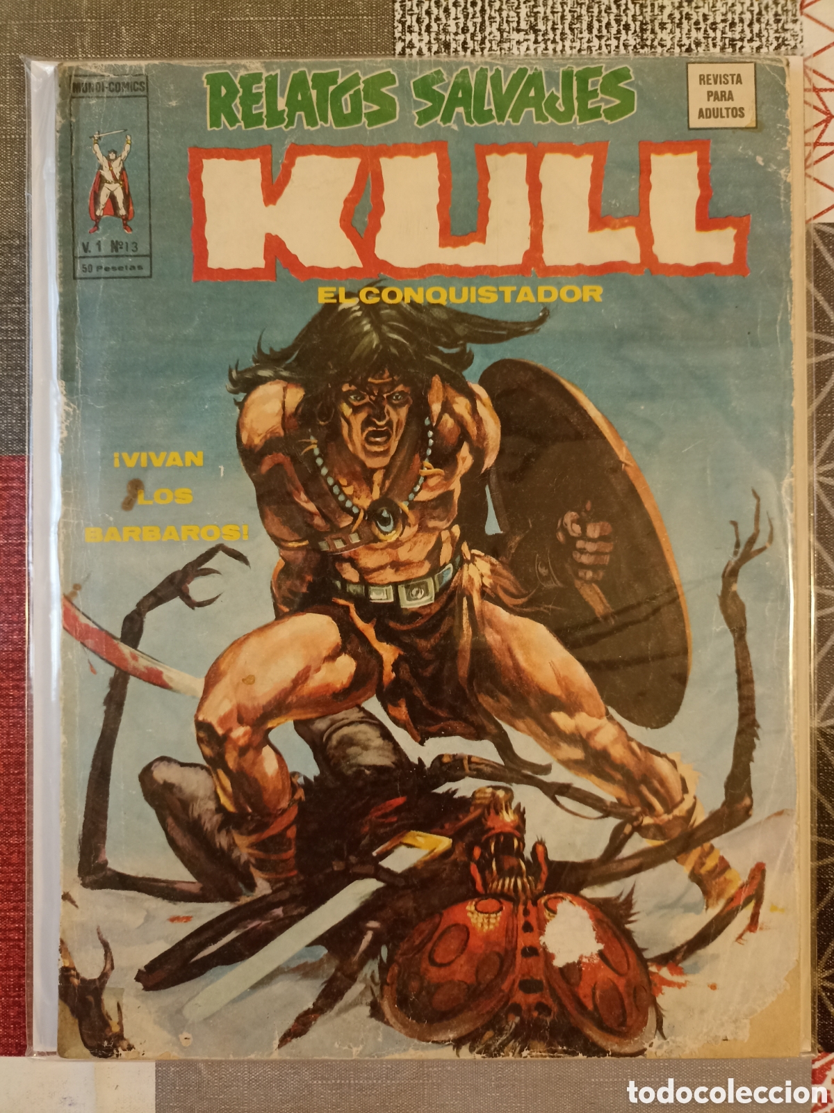 C&oacute;mics: KULL. RELATOS SALVAJES VOL.1 N&deg;13 -Vertice- - Foto 9