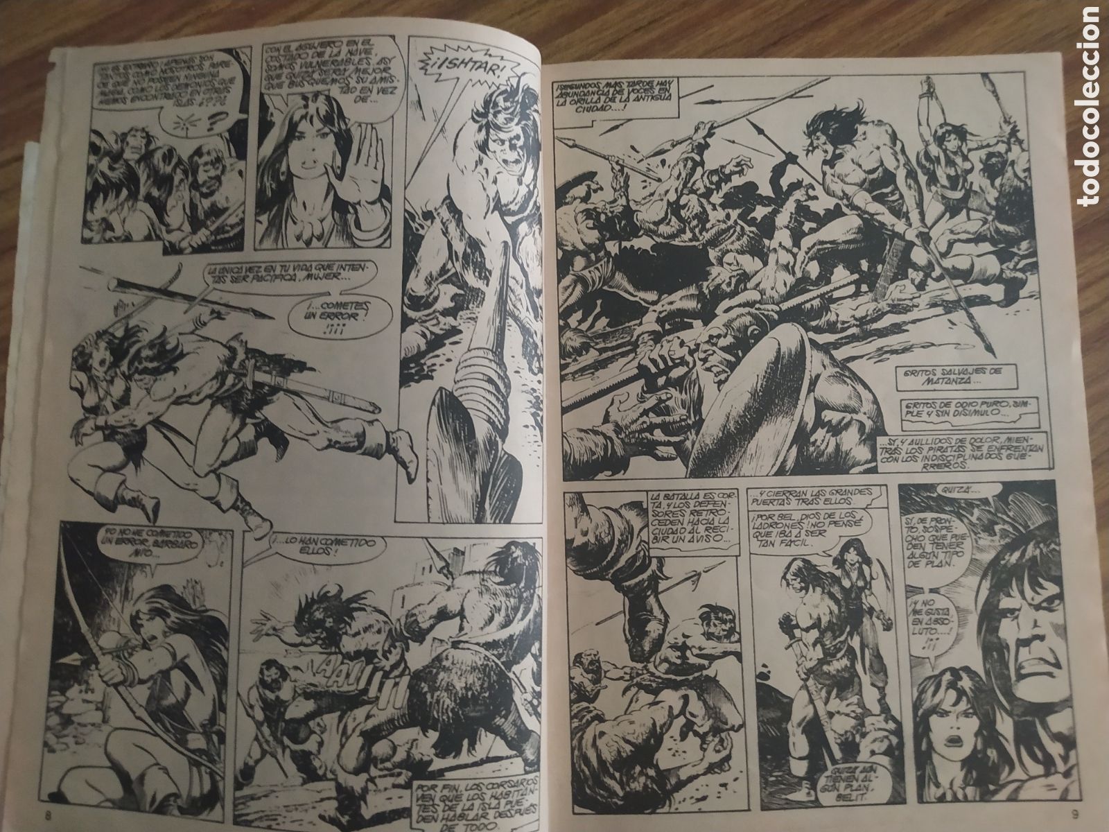 C&oacute;mics: Conan el barbaro, 20. Vol. 2. Ediciones V&eacute;rtice. 44 p&aacute;ginas. Estado normal. - Foto 3