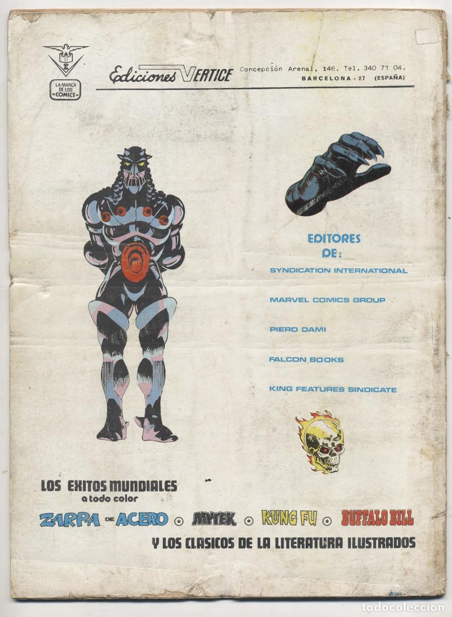 C&oacute;mics: ESCALOFRIO VOL. 2 LA TUMBA DE DR&Aacute;CULA N&ordm; 7 EDICIONES VERTICE 1981 - Foto 2