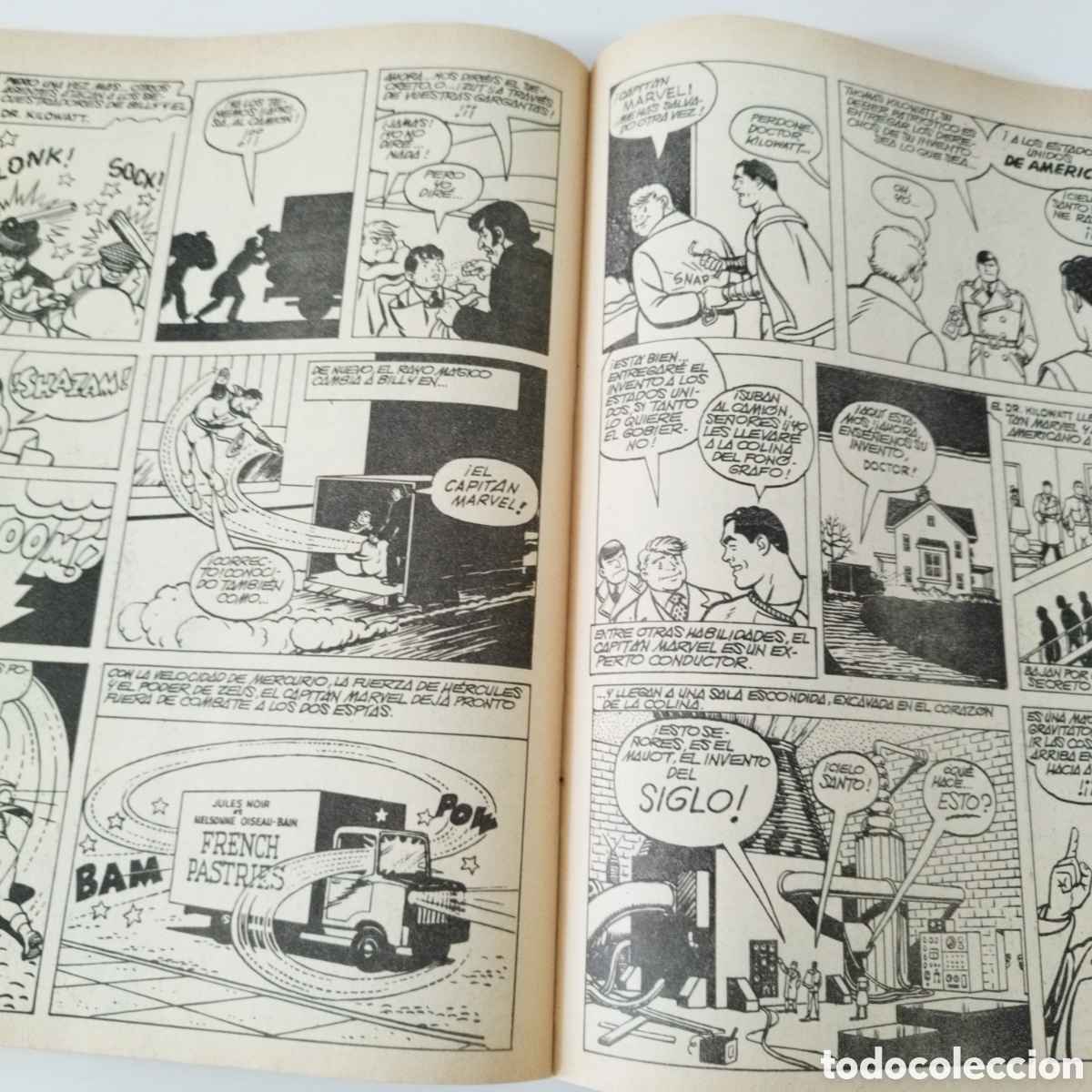 C&oacute;mics: SHAZAM / V.1 / # 2 / COMICS ART / EDICIONES VERTICE / 1978 / - Foto 2
