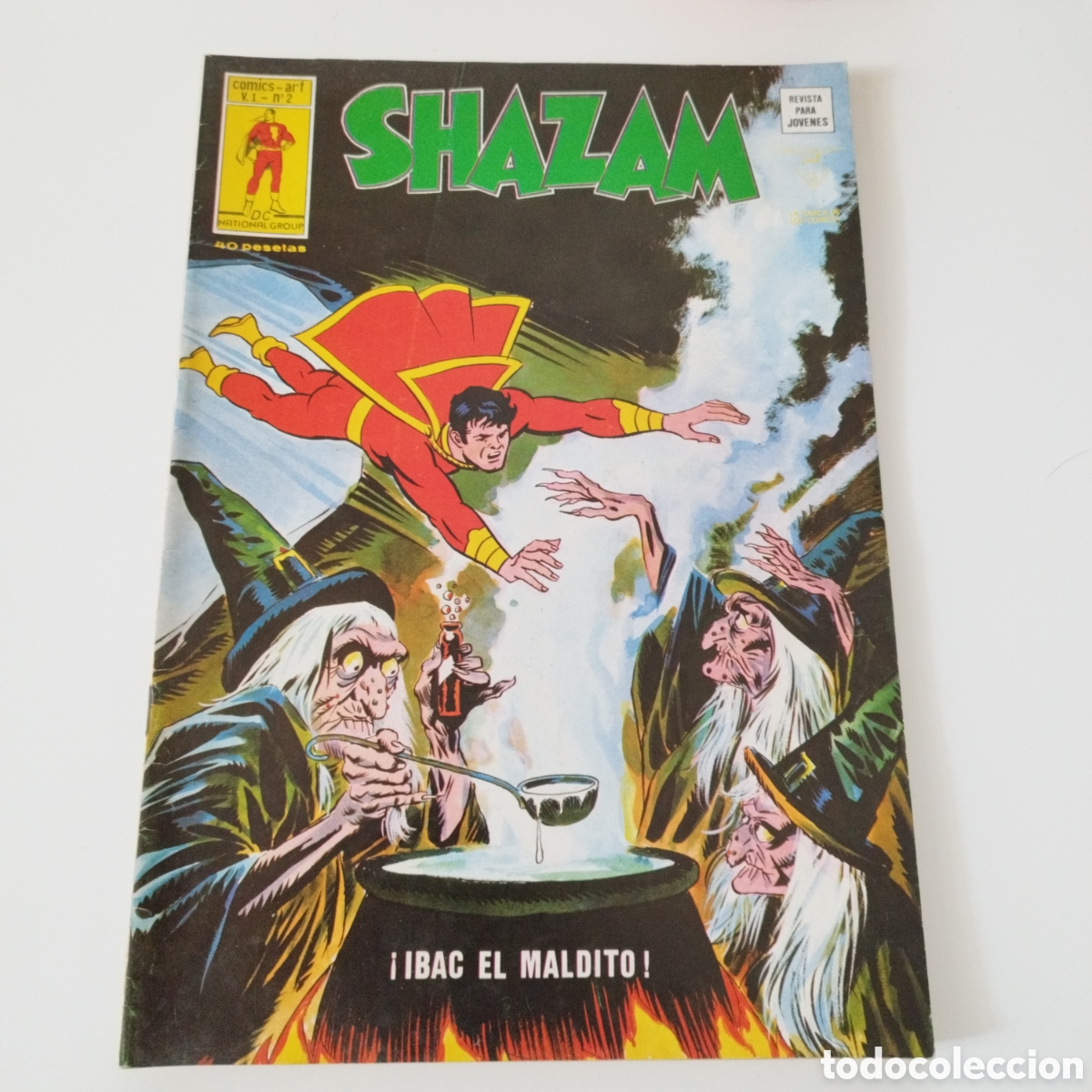 C&oacute;mics: SHAZAM / V.1 / # 2 / COMICS ART / EDICIONES VERTICE / 1978 / - Foto 1
