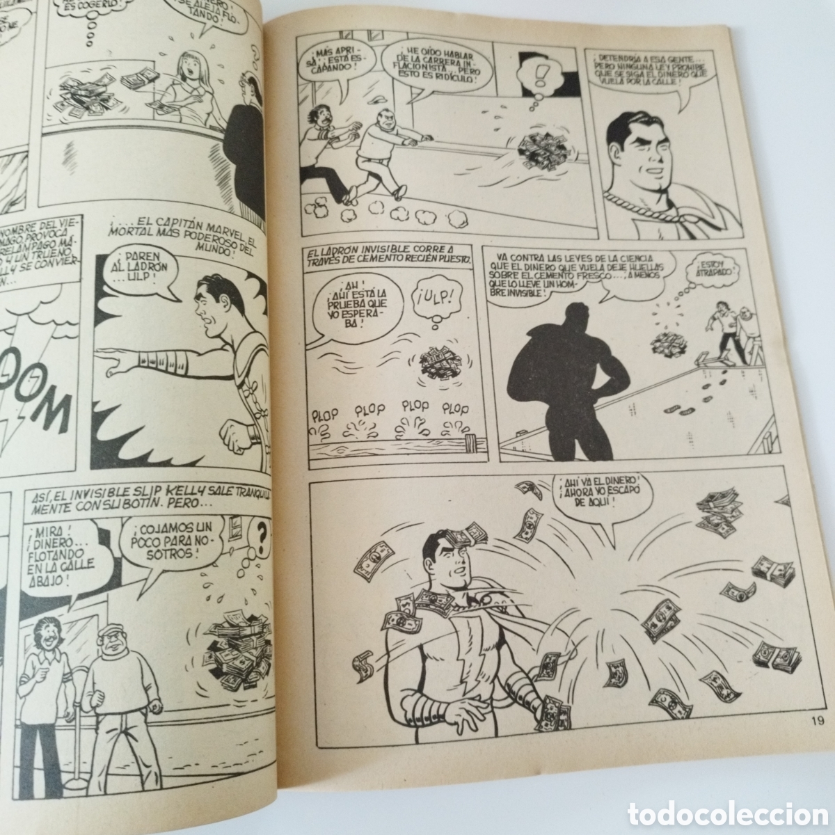 C&oacute;mics: SHAZAM / V.1 / # 3 / COMICS ART / EDICIONES VERTICE / 1978 / - Foto 2