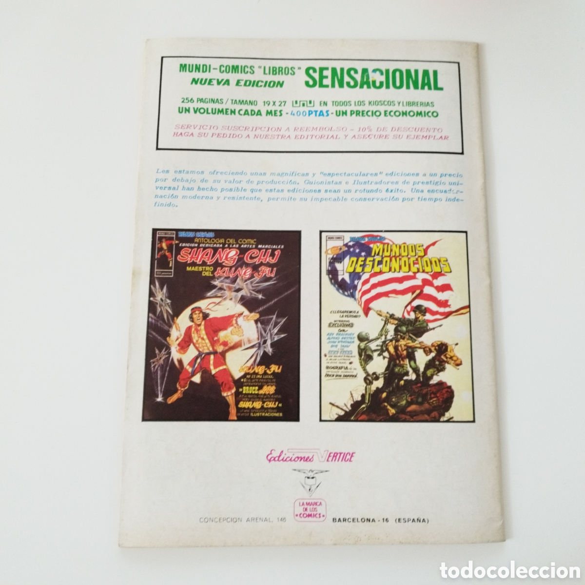 C&oacute;mics: SHAZAM / V.1 / # 3 / COMICS ART / EDICIONES VERTICE / 1978 / - Foto 3