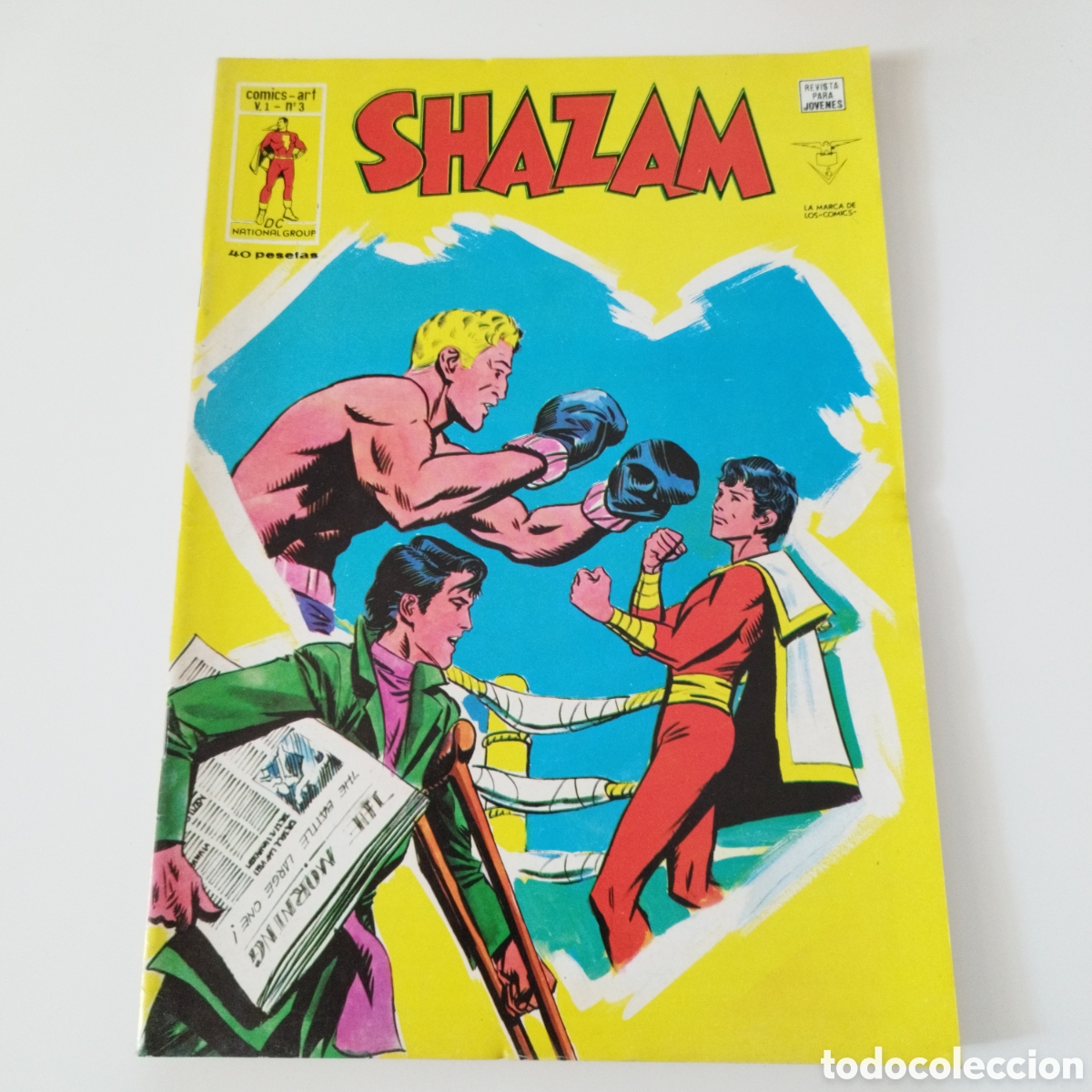 C&oacute;mics: SHAZAM / V.1 / # 3 / COMICS ART / EDICIONES VERTICE / 1978 / - Foto 1