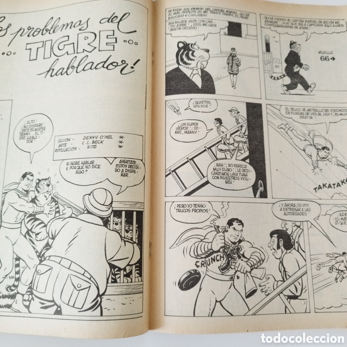 C&oacute;mics: SHAZAM / V.1 / # 4 / COMICS ART / EDICIONES VERTICE / 1978 / - Foto 2