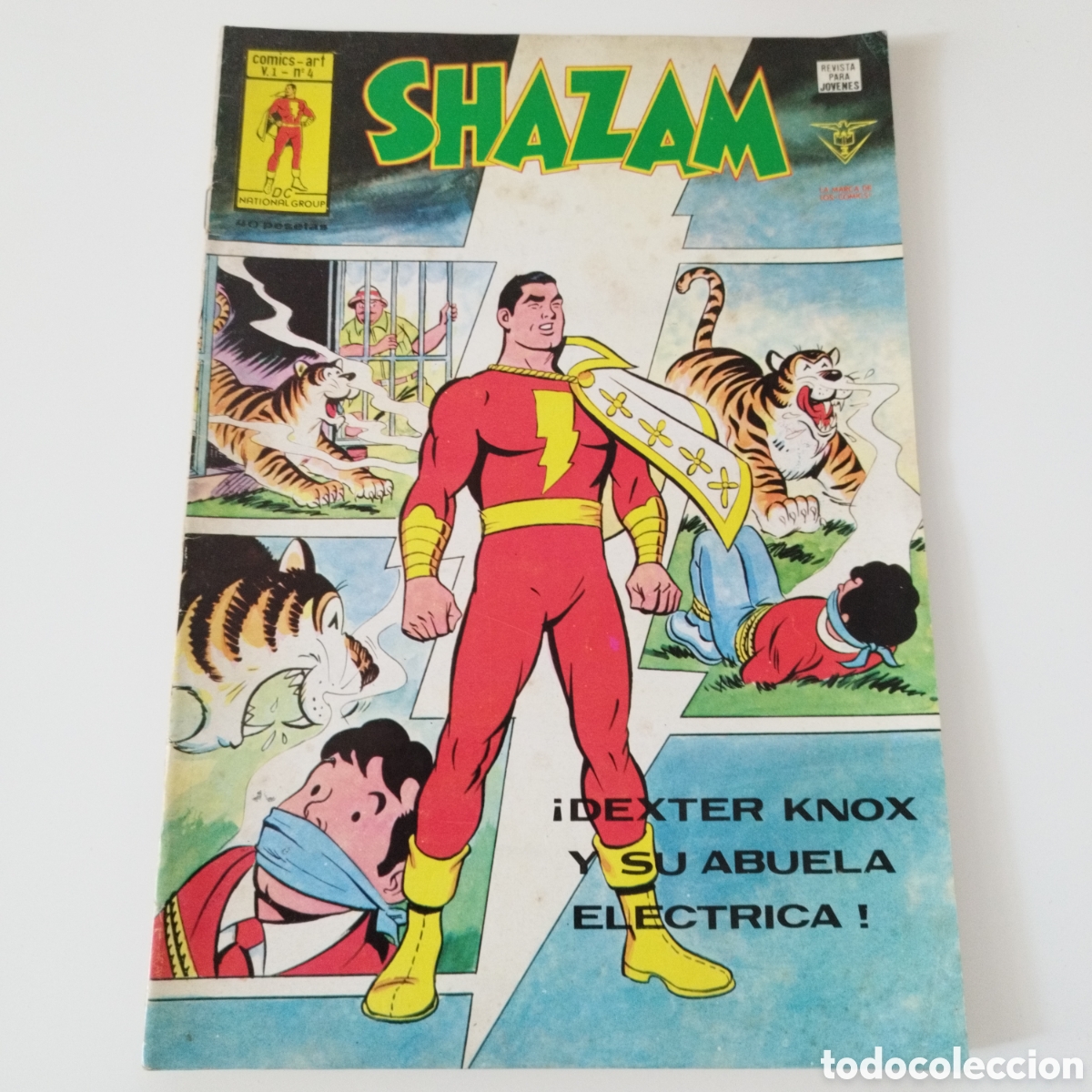 Comics: SHAZAM / V.1 / # 4 / COMICS ART / EDICIONES VERTICE / 1978 /
