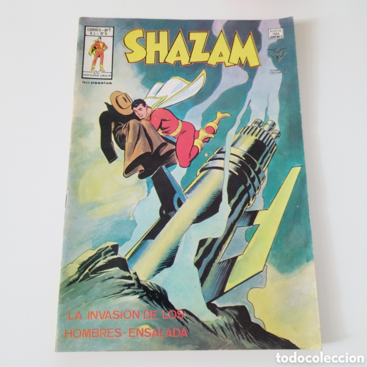Comics: SHAZAM / V.1 / # 5 / COMICS ART / EDICIONES VERTICE / 1978 /