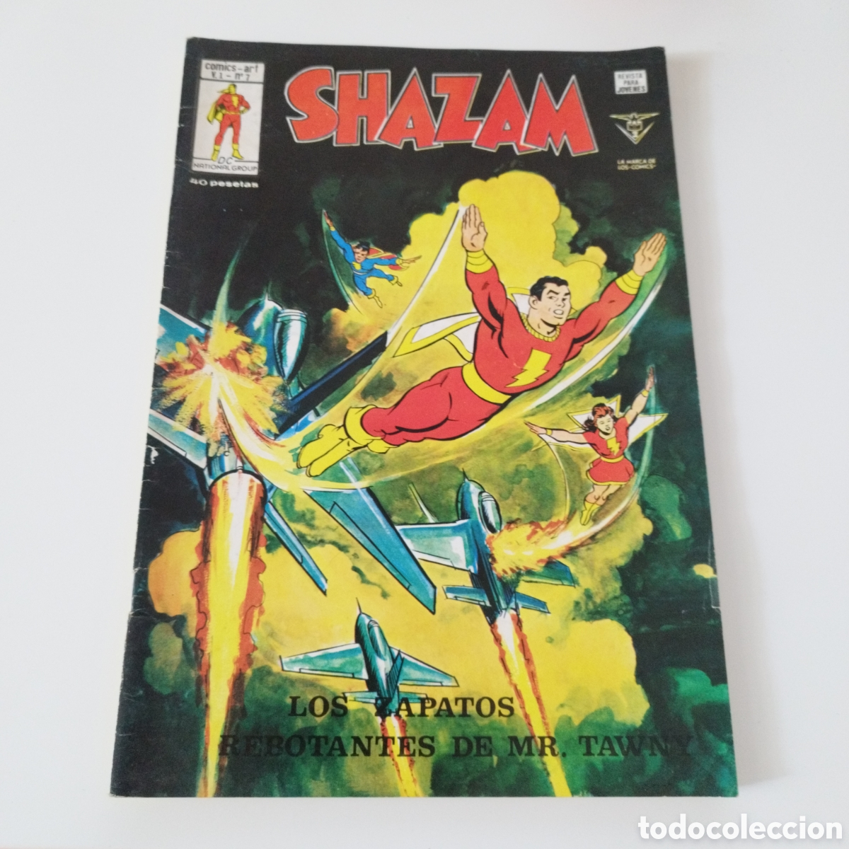 Comics: SHAZAM / V.1 / # 7 / COMICS ART / EDICIONES VERTICE / 1978 /