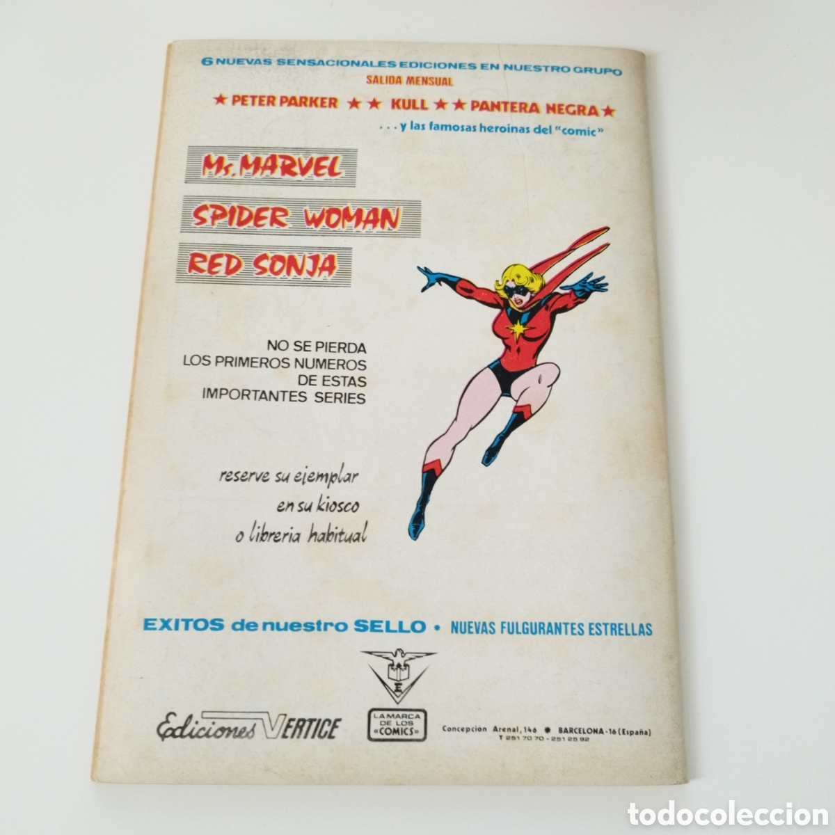 C&oacute;mics: SHAZAM / V.1 / # 8 / COMICS ART / EDICIONES VERTICE / 1978 / - Foto 3