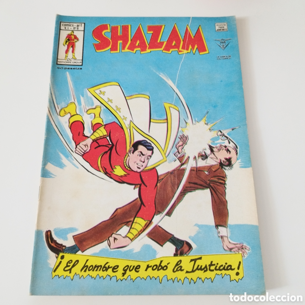 Comics : SHAZAM / V.1 / # 8 / COMICS ART / EDICIONES VERTICE / 1978 /