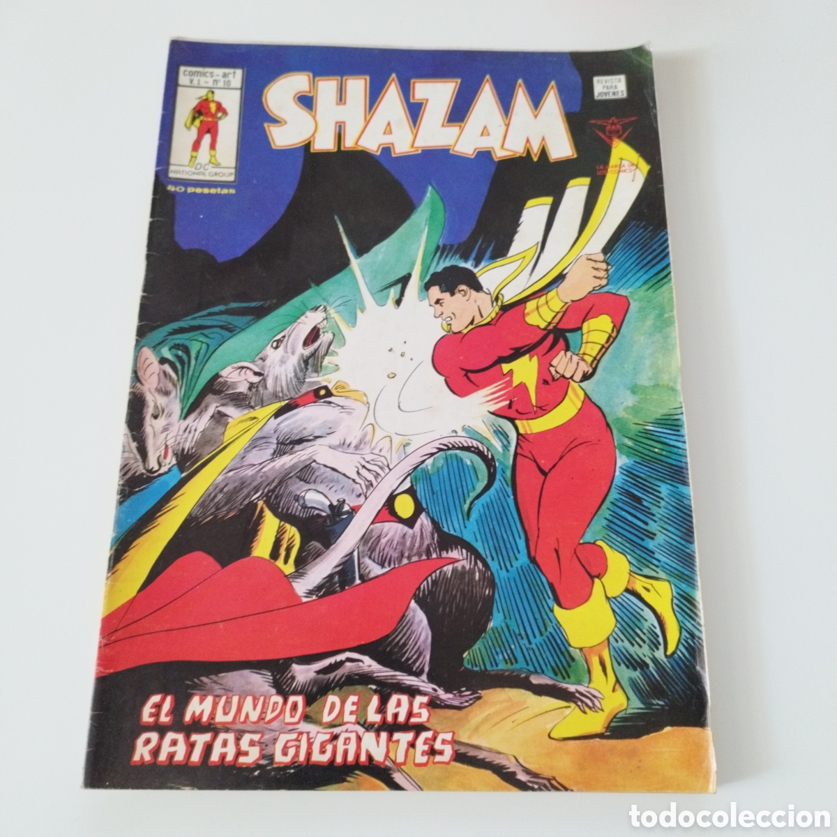 Comics: SHAZAM / V.1 / # 10 / COMICS ART / EDICIONES VERTICE / 1978 /