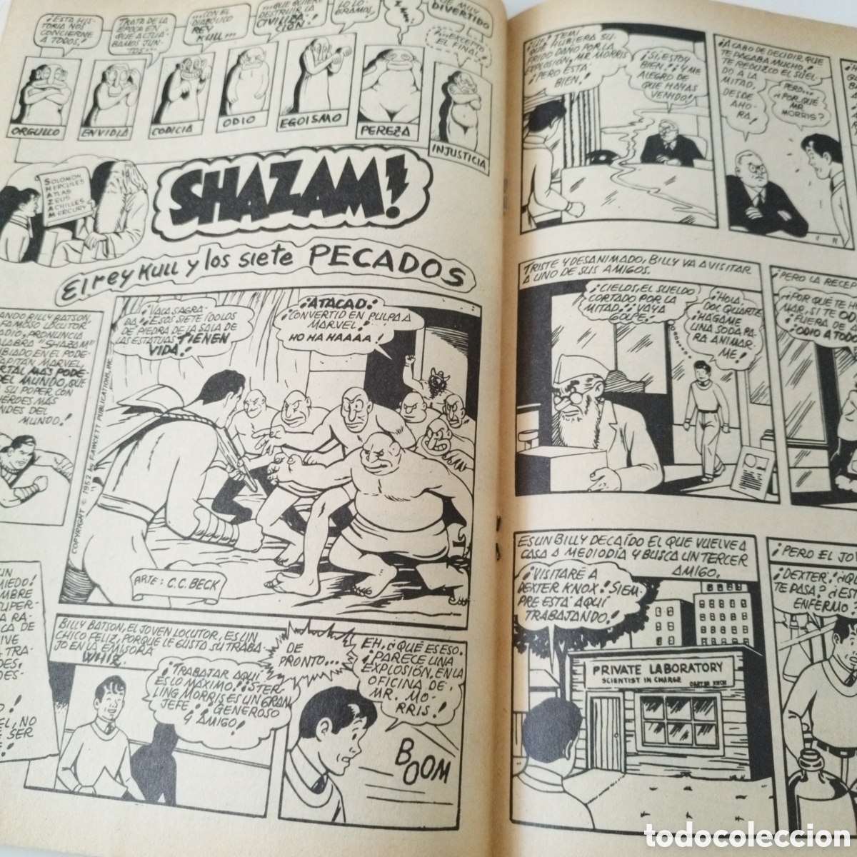 C&oacute;mics: SHAZAM / V.1 / # 11 / COMICS ART / EDICIONES VERTICE / 1978 / - Foto 2