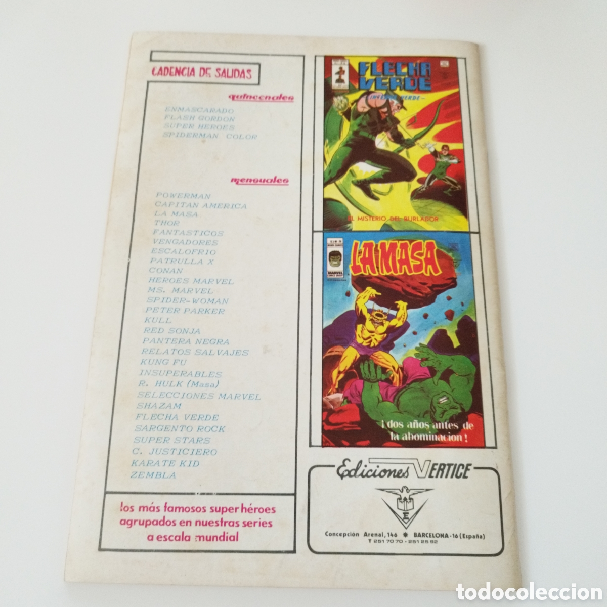 C&oacute;mics: SHAZAM / V.1 / # 11 / COMICS ART / EDICIONES VERTICE / 1978 / - Foto 3