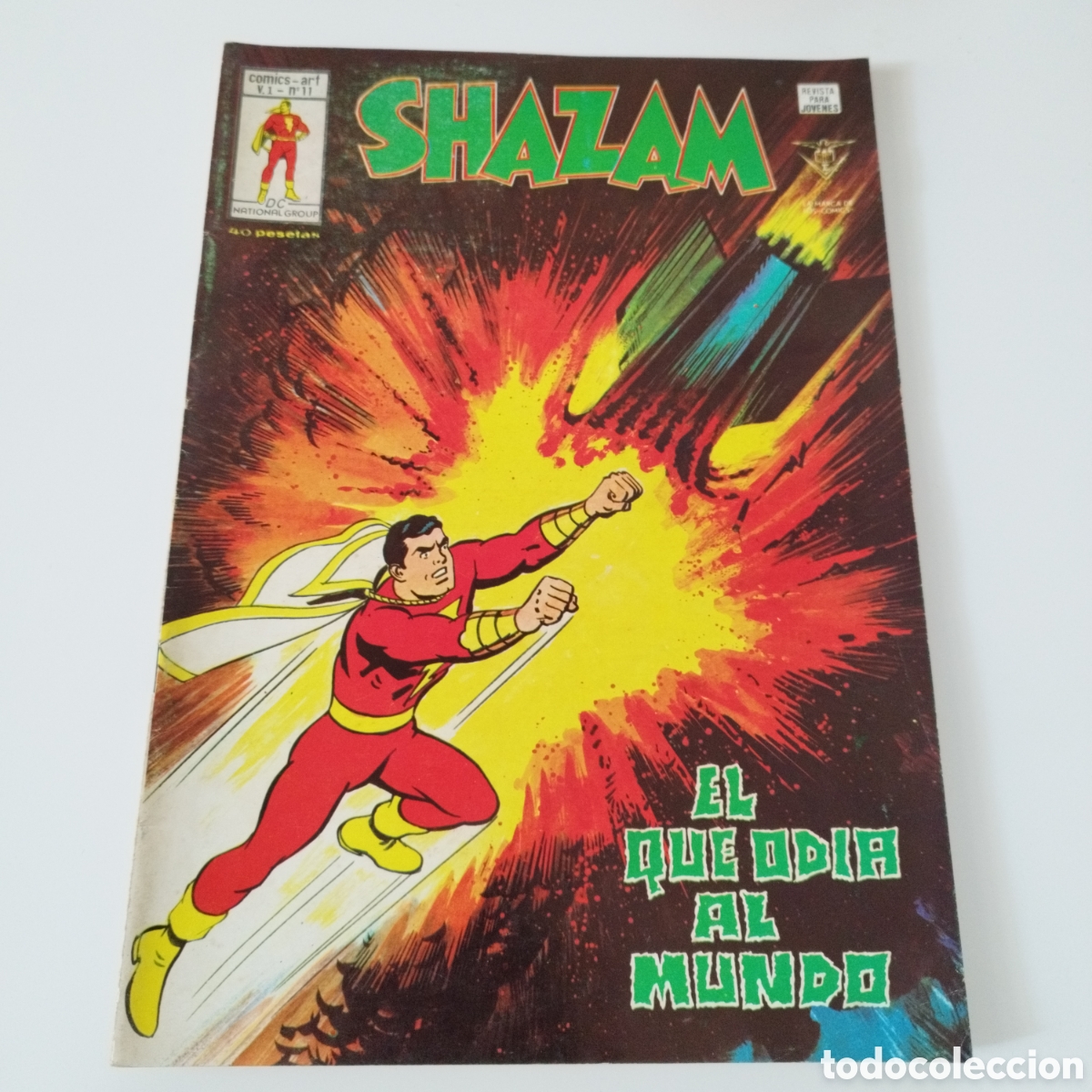 Comics: SHAZAM / V.1 / # 11 / COMICS ART / EDICIONES VERTICE / 1978 /