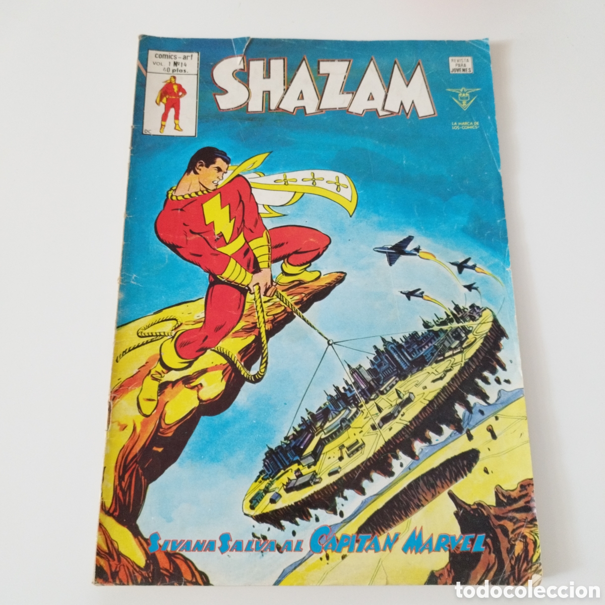 C&oacute;mics: SHAZAM / V.1 / # 14 / COMICS ART / EDICIONES VERTICE / 1978 / - Foto 1