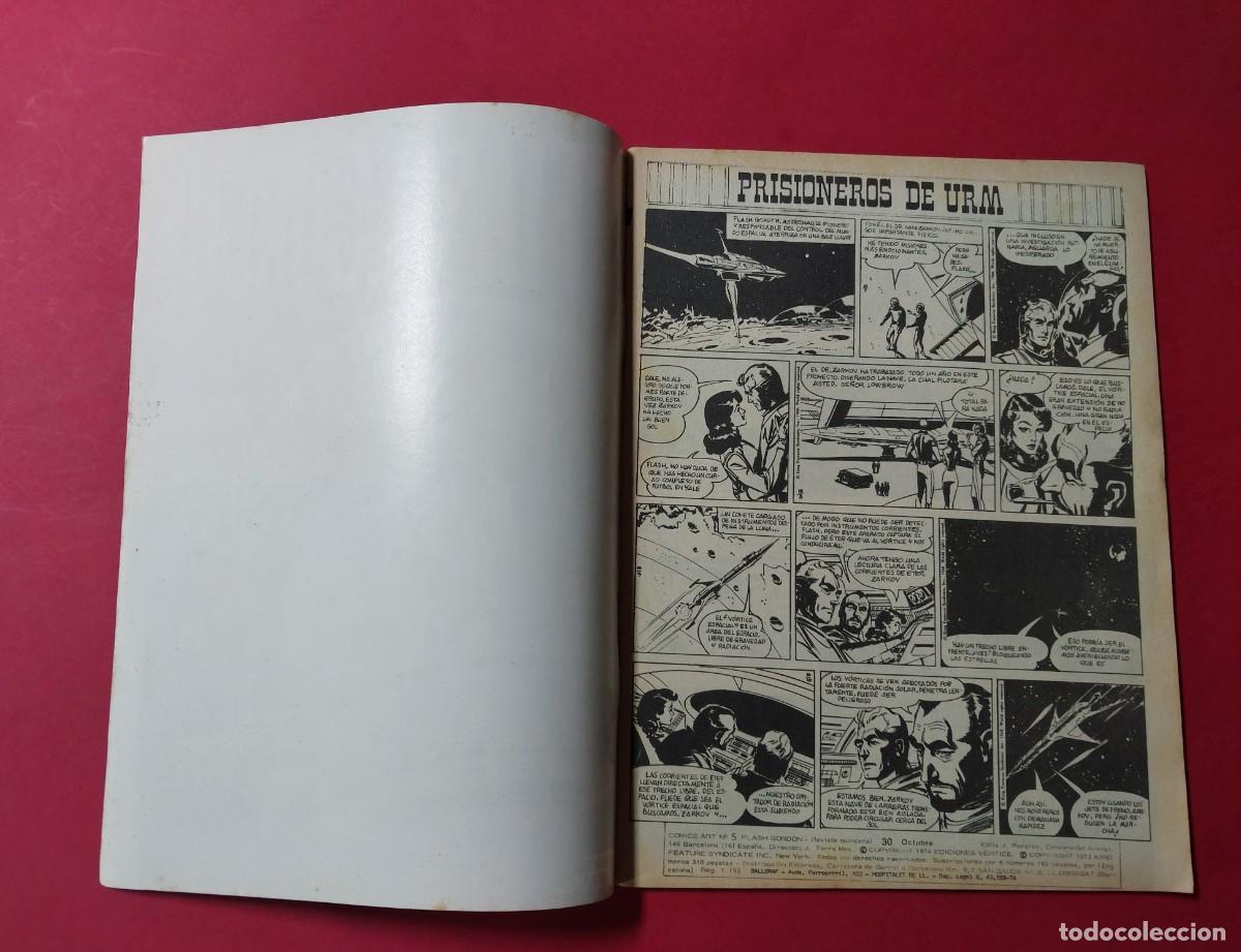 C&oacute;mics: Flash Gordon V1 N&ordm; 5 Vertice 1974 REf CC - Foto 2