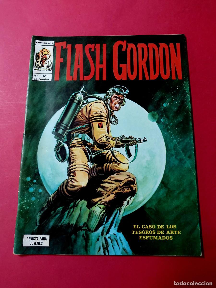C&oacute;mics: Flash Gordon V1 N&ordm; 8 Vertice 1974 REf CC - Foto 1