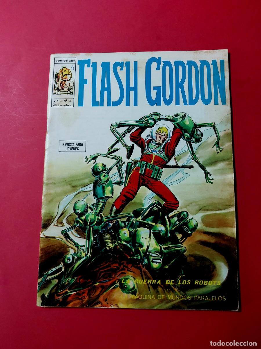 C&oacute;mics: Flash Gordon V1 N&ordm; 13 Vertice 1974 REf CC - Foto 1