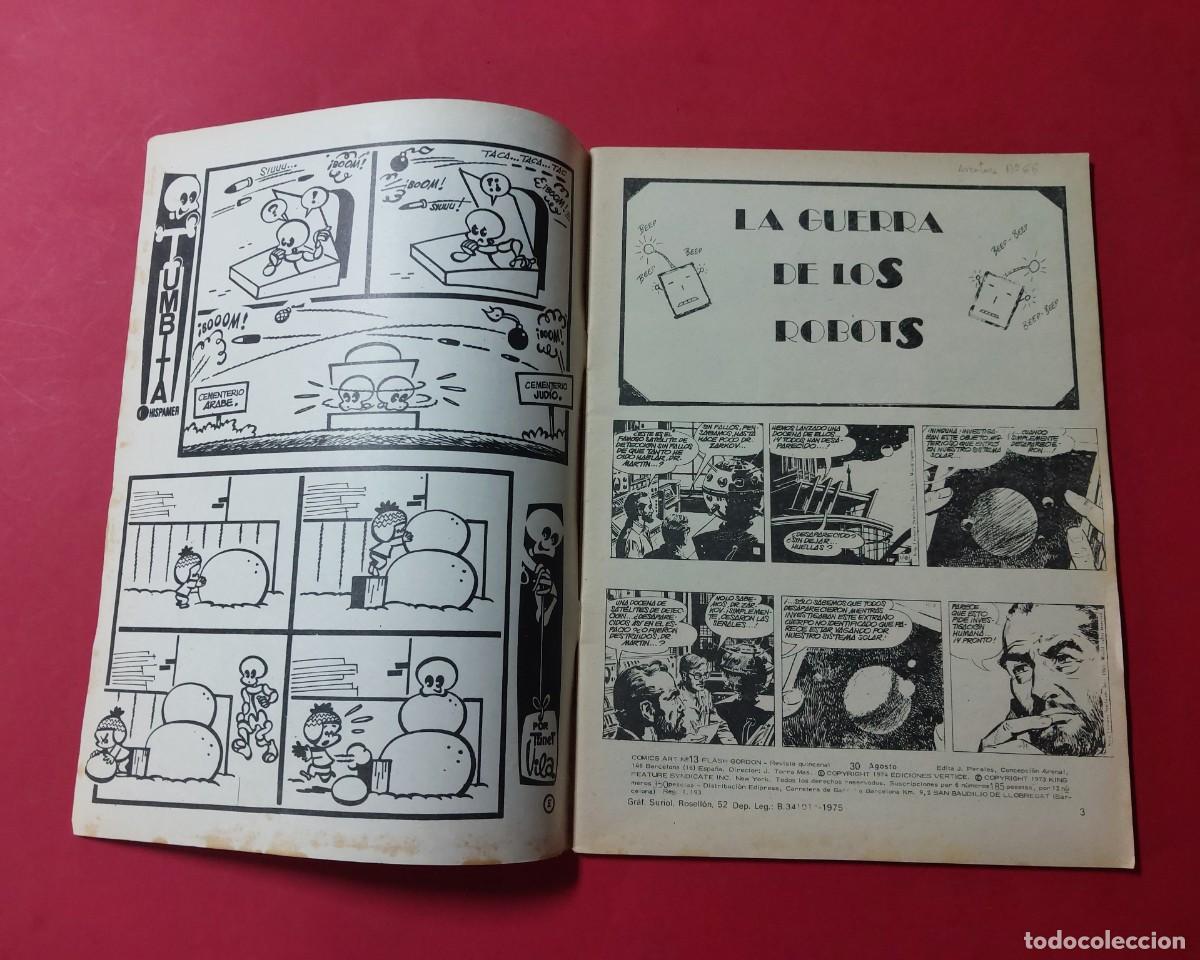 C&oacute;mics: Flash Gordon V1 N&ordm; 13 Vertice 1974 REf CC - Foto 2