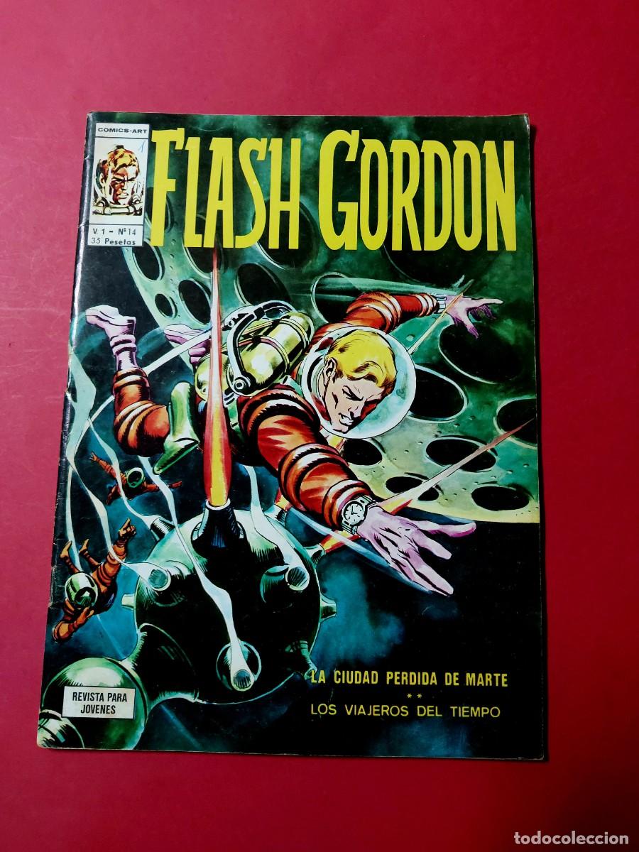 C&oacute;mics: Flash Gordon V1 N&ordm; 14 Vertice 1974 REf CC - Foto 1