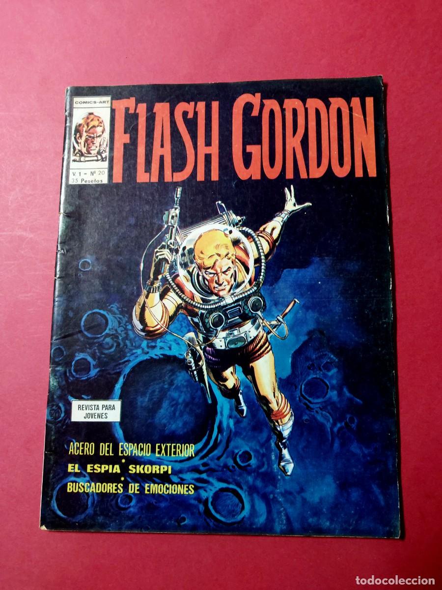 C&oacute;mics: Flash Gordon V1 N&ordm; 20 Vertice 1974 REf CC - Foto 1