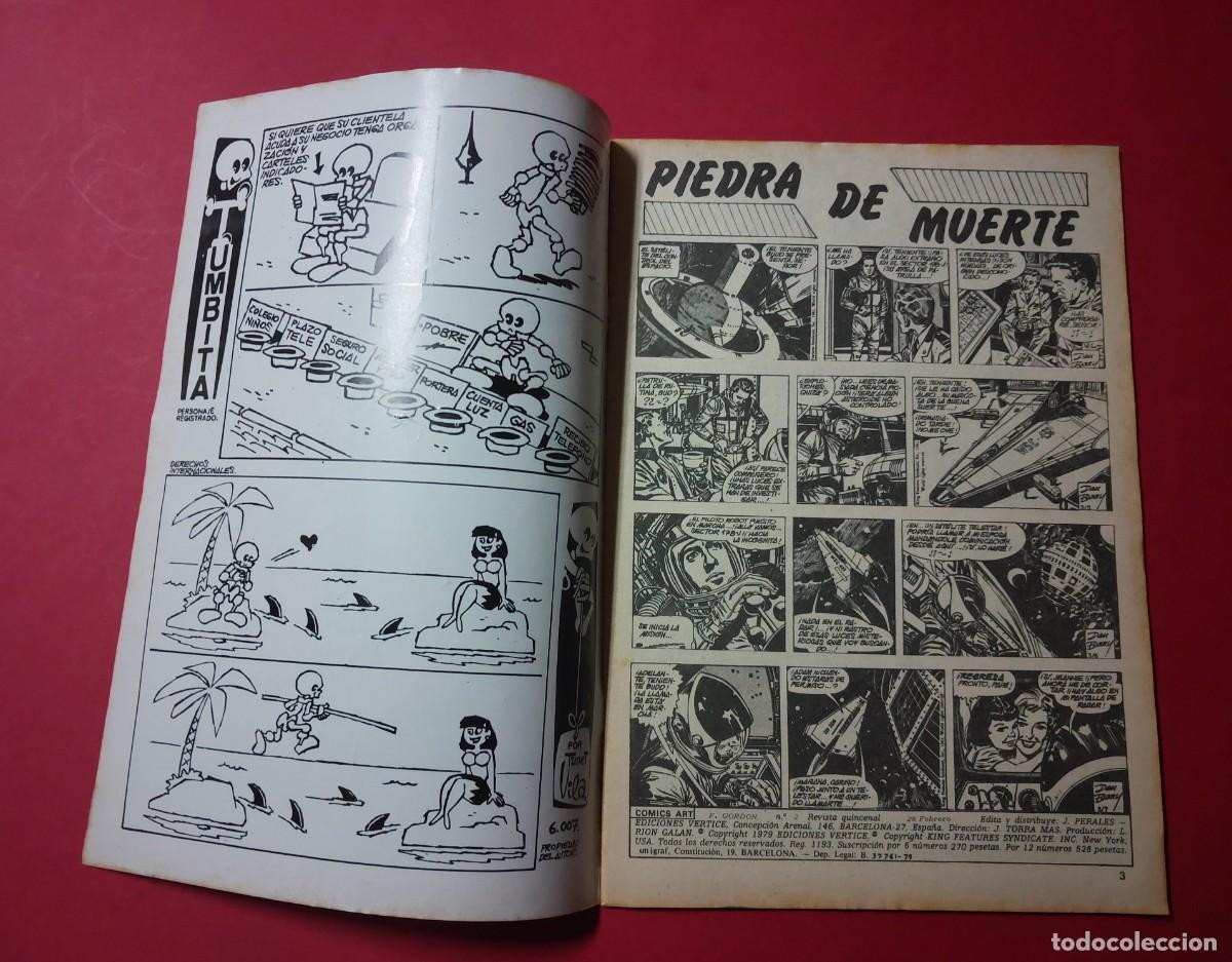 C&oacute;mics: Flash Gordon V2 N&ordm; 2 Vertice 1979 REf CC - Foto 2