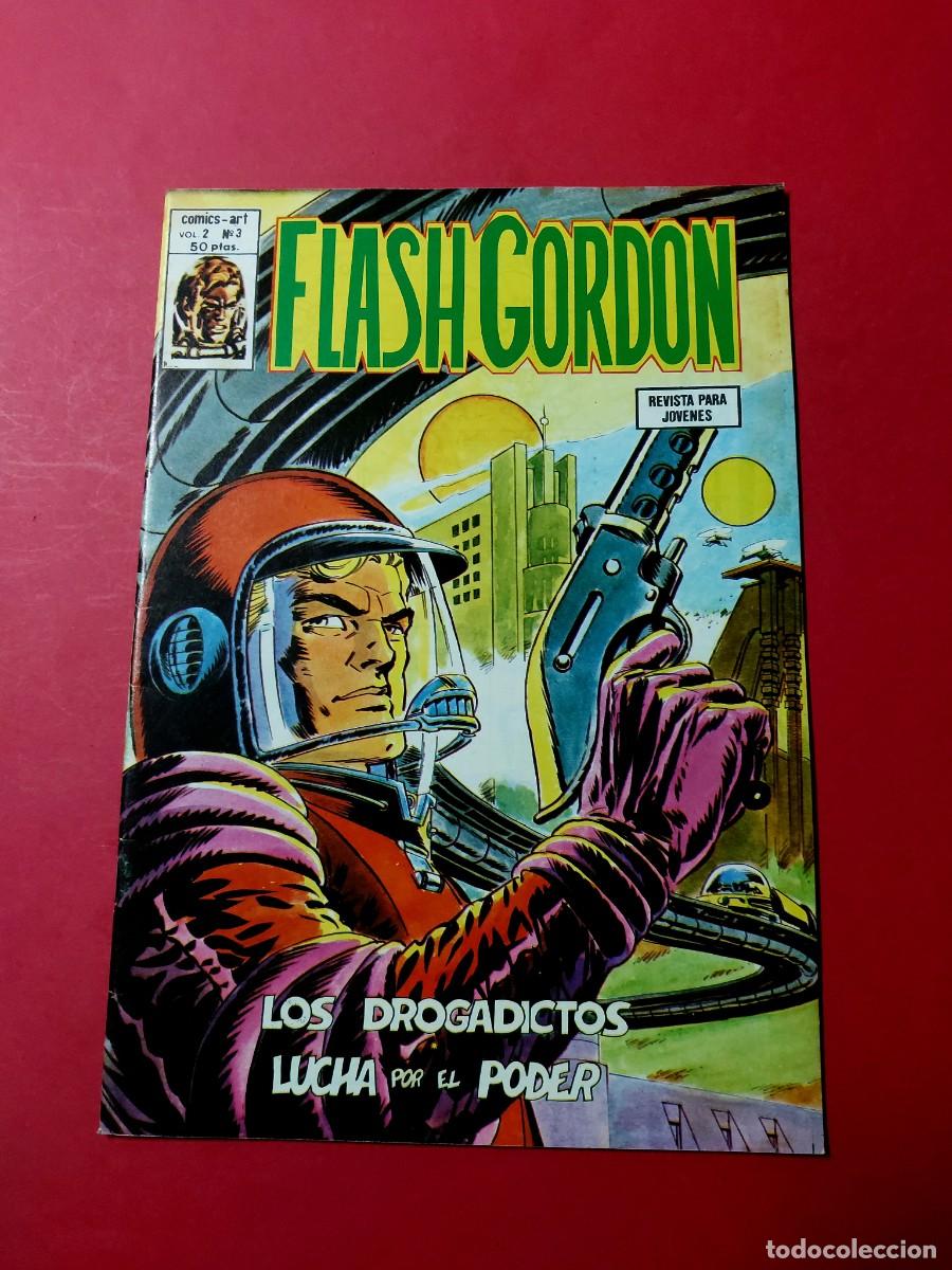 C&oacute;mics: Flash Gordon V2 N&ordm; 3 Vertice 1979 REf CC - Foto 1
