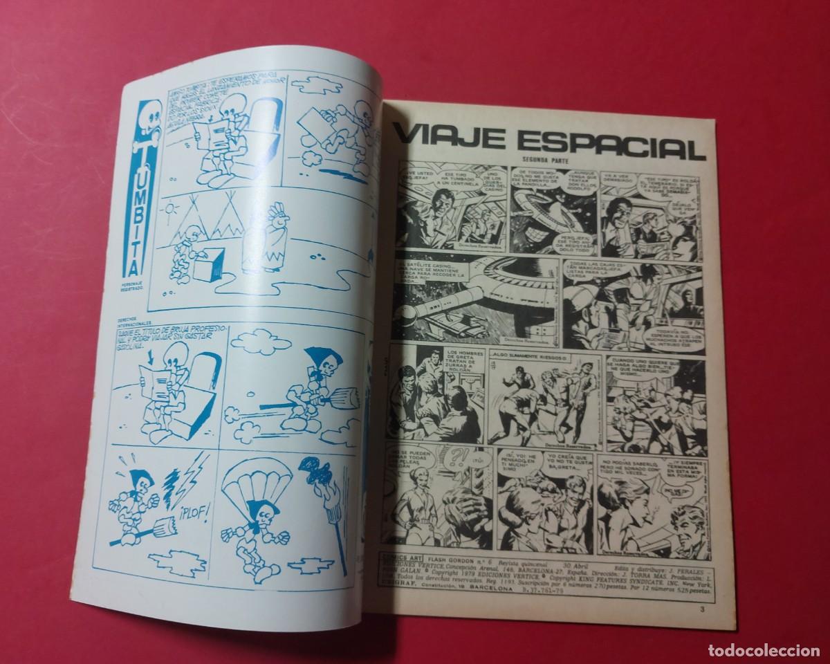 C&oacute;mics: Flash Gordon V2 N&ordm; 6 Vertice 1979 REf CC - Foto 2
