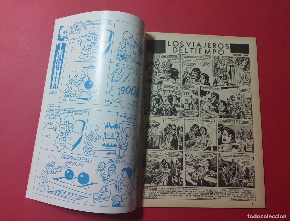 C&oacute;mics: Flash Gordon V2 N&ordm; 8 Vertice 1979 REf CC - Foto 2