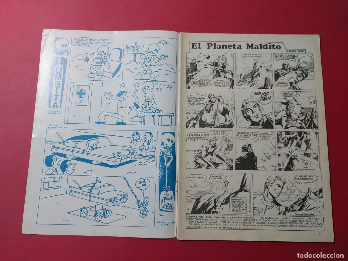C&oacute;mics: Flash Gordon V2 N&ordm; 13 Vertice 1979 REf CC - Foto 2
