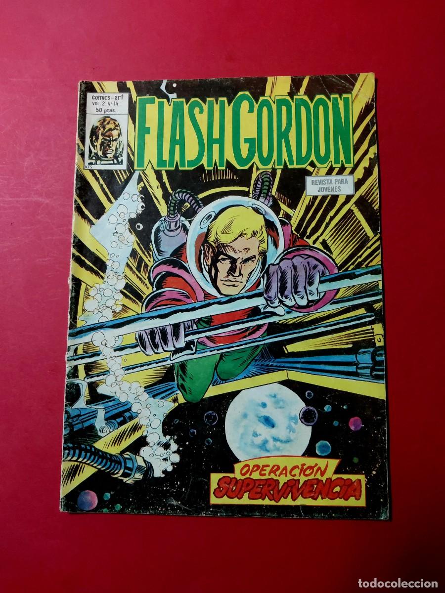 C&oacute;mics: Flash Gordon V2 N&ordm; 14 Vertice 1979 REf CC - Foto 1