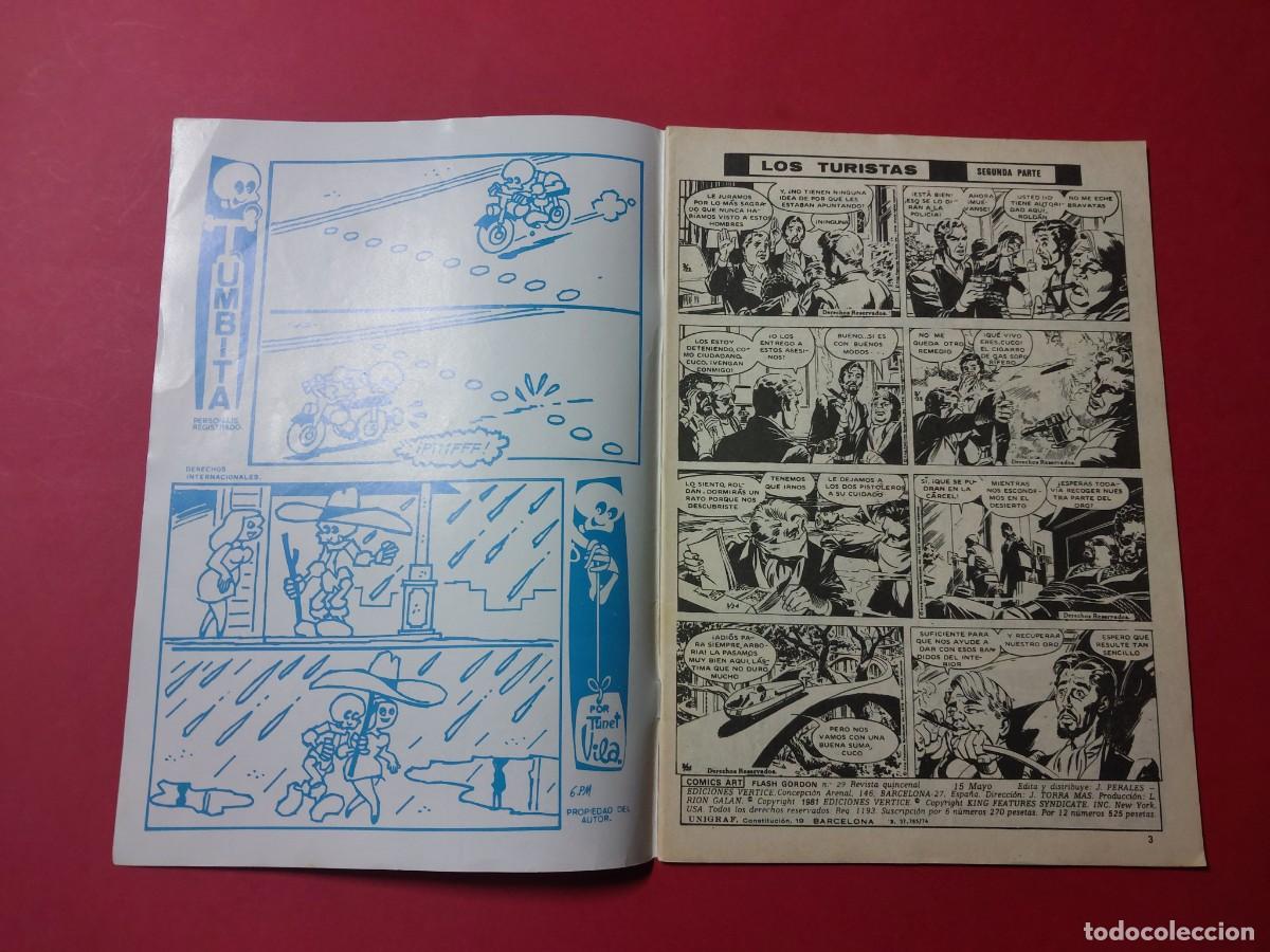 C&oacute;mics: Flash Gordon V2 N&ordm; 29 Vertice 1979 REf CC - Foto 2
