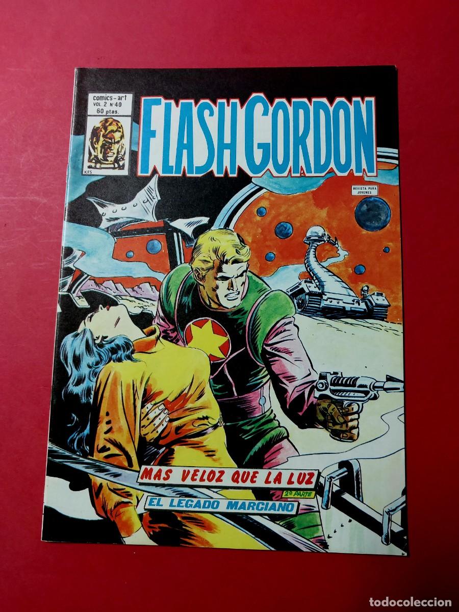 C&oacute;mics: Flash Gordon V2 N&ordm; 40 Vertice 1979 REf CC - Foto 1