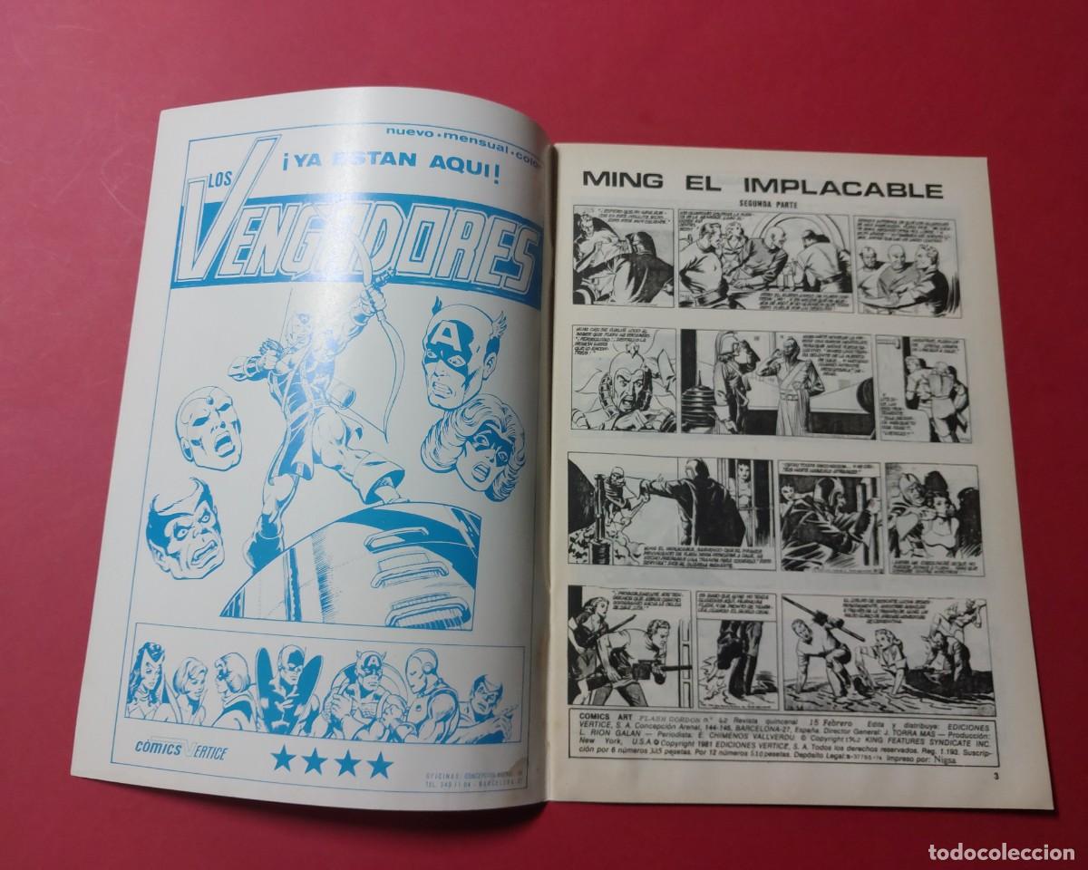 C&oacute;mics: Flash Gordon V2 N&ordm; 42 Vertice 1979 REf CC - Foto 2