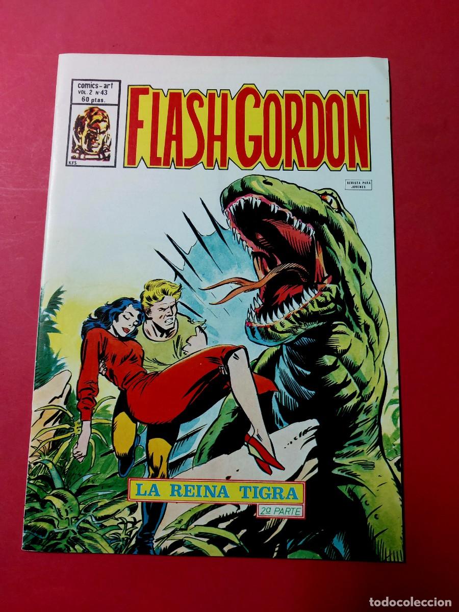 C&oacute;mics: Flash Gordon V2 N&ordm; 43 Vertice 1979 REf CC - Foto 1