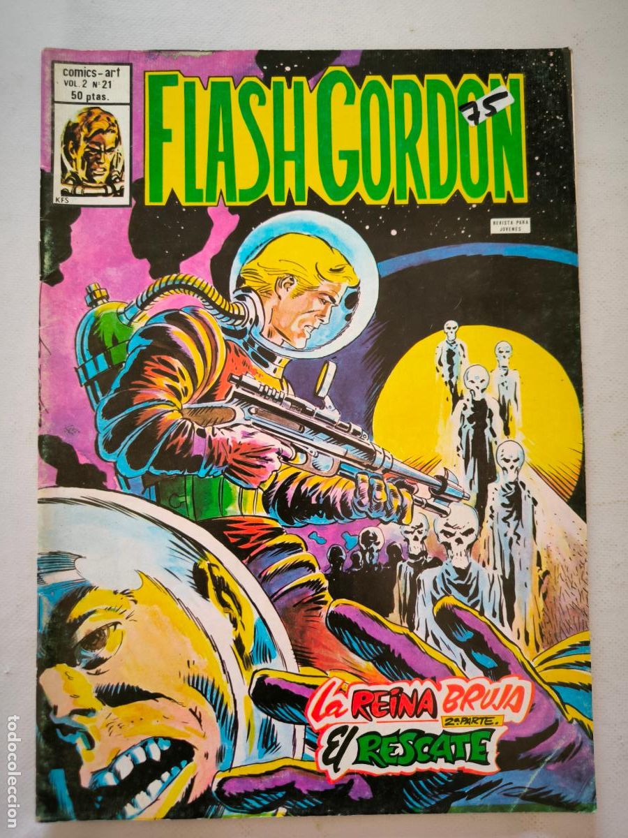 C&oacute;mics: FLASH GORDON VOL. 2 N&ordm; 21 - VERTICE (A2) - Foto 1