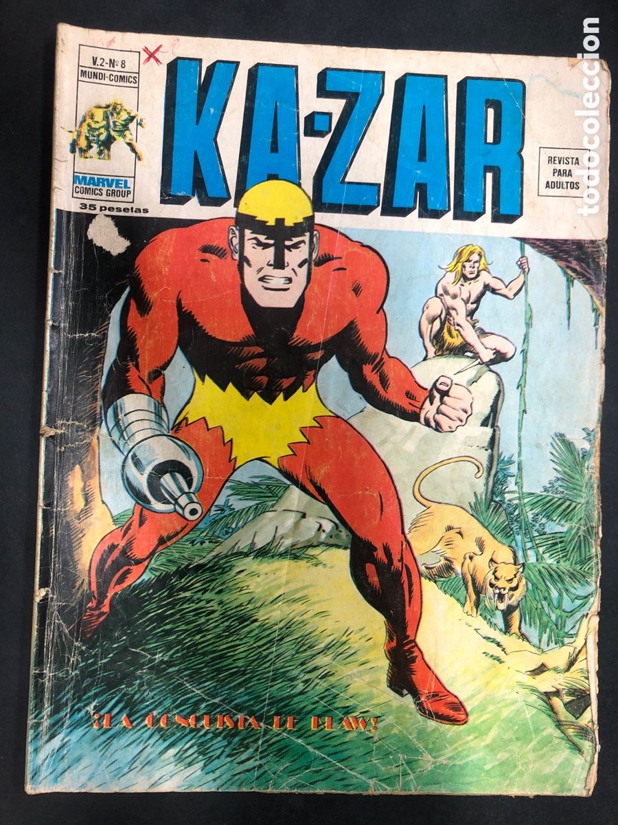 C&oacute;mics: COMIC KA-ZAR N 8 VOL 2 EDITORIAL VERTICE - Foto 1