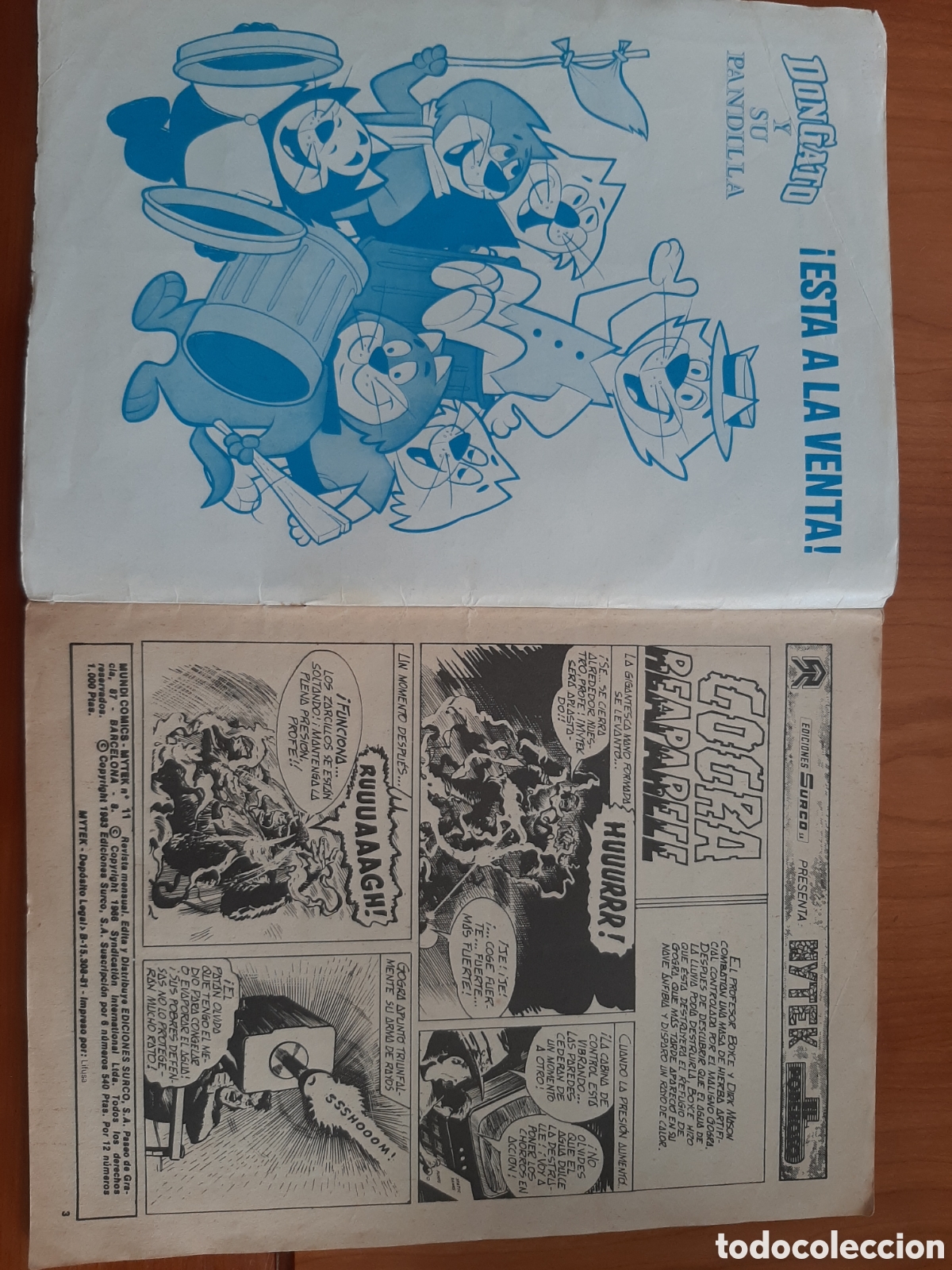 C&oacute;mics: Mytek. N&uacute;mero 11. Mundi Comics. - Foto 3