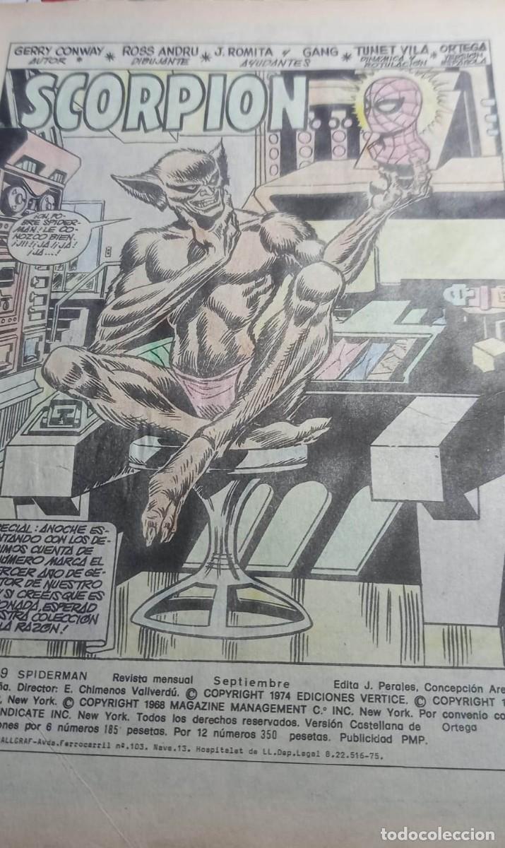 C&oacute;mics: SPIDERMAN (V.2) - EDICIONES V&Eacute;RTICE / N&Uacute;MERO 9 - Foto 2