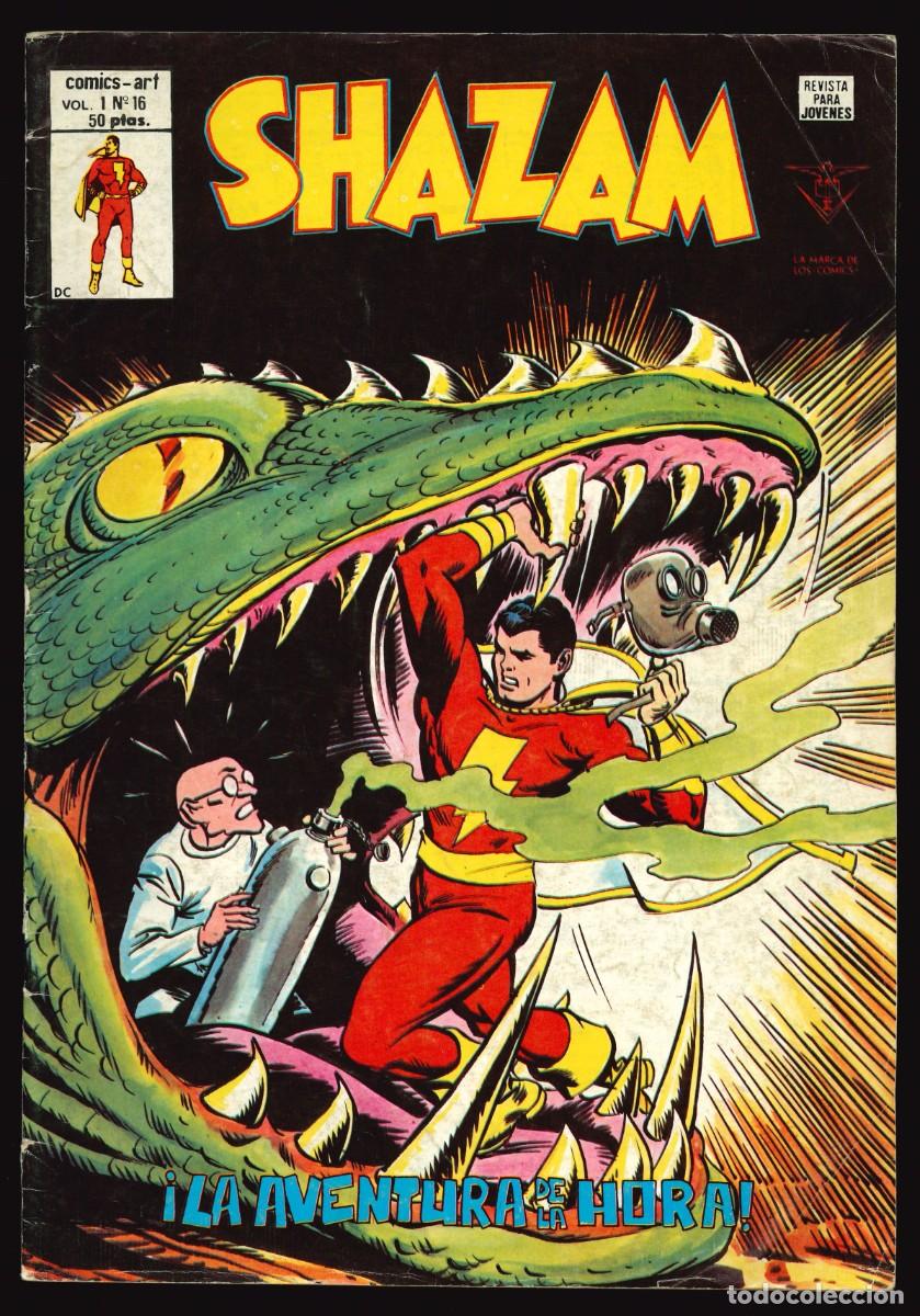C&oacute;mics: SHAZAM (V.1) - EDICIONES V&Eacute;RTICE / N&Uacute;MERO 16 (&Uacute;LTIMO) - Foto 1