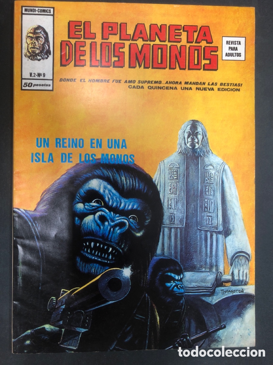 C&oacute;mics: COMIC EL PLANETA DE LOS MONOS N&ordm; 9 VOL 2 EDITORIAL VERTICE - Foto 1