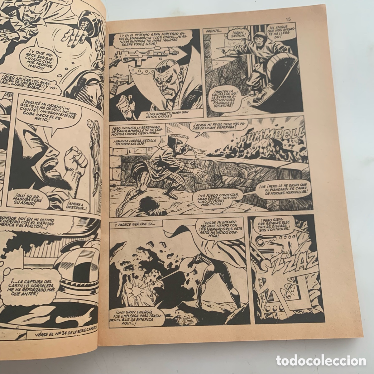 C&oacute;mics: TEBEO COMIC EL HOMBRE DE HIERRO V.2 N&ordm; 4 VERTICE - Foto 2