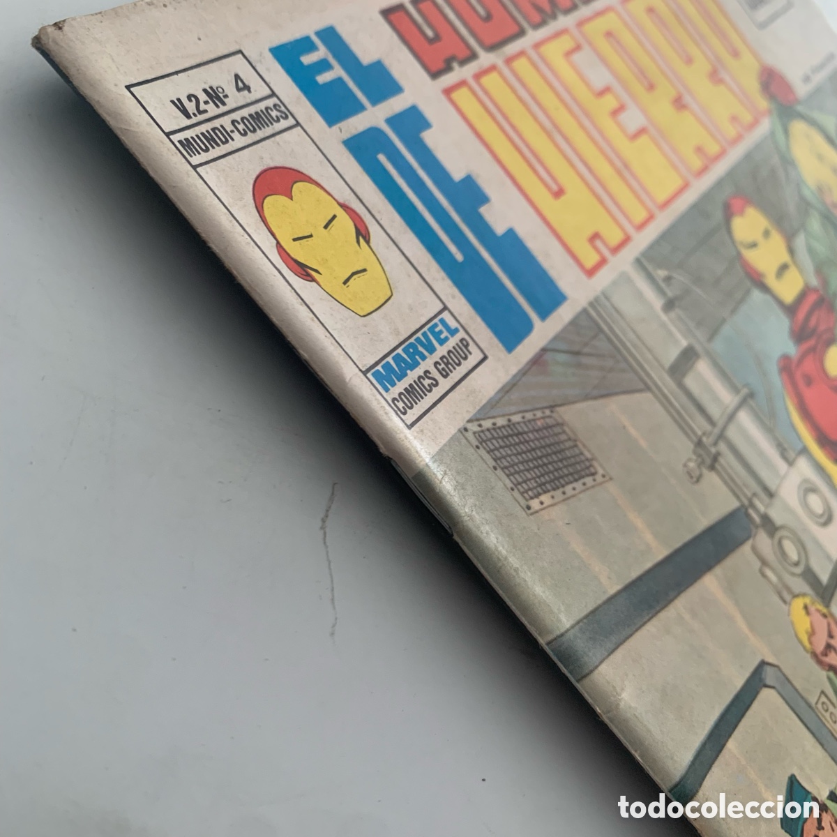 C&oacute;mics: TEBEO COMIC EL HOMBRE DE HIERRO V.2 N&ordm; 4 VERTICE - Foto 4