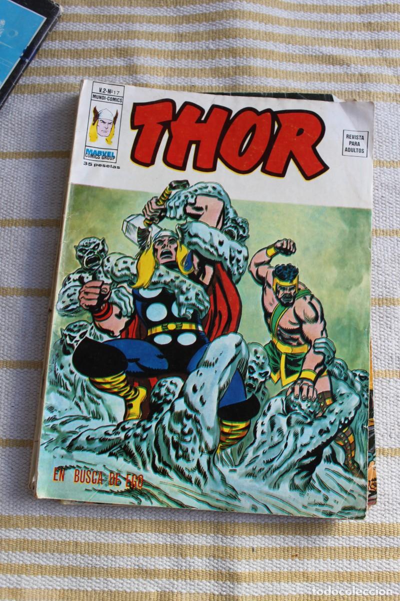 C&oacute;mics: MUNDI COMICS V. 2 N&ordm; 17 : THOR : EN BUSCA DE EGO ; EDICIONES VERTICE - Foto 1