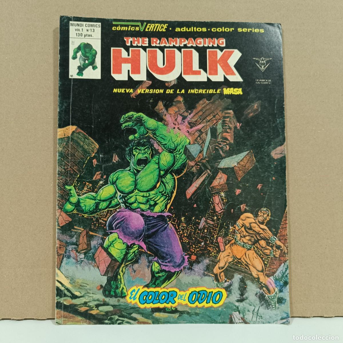 C&oacute;mics: rep. THE RAMPAGING HULK V. 1 - N&ordm; 13 - Foto 1