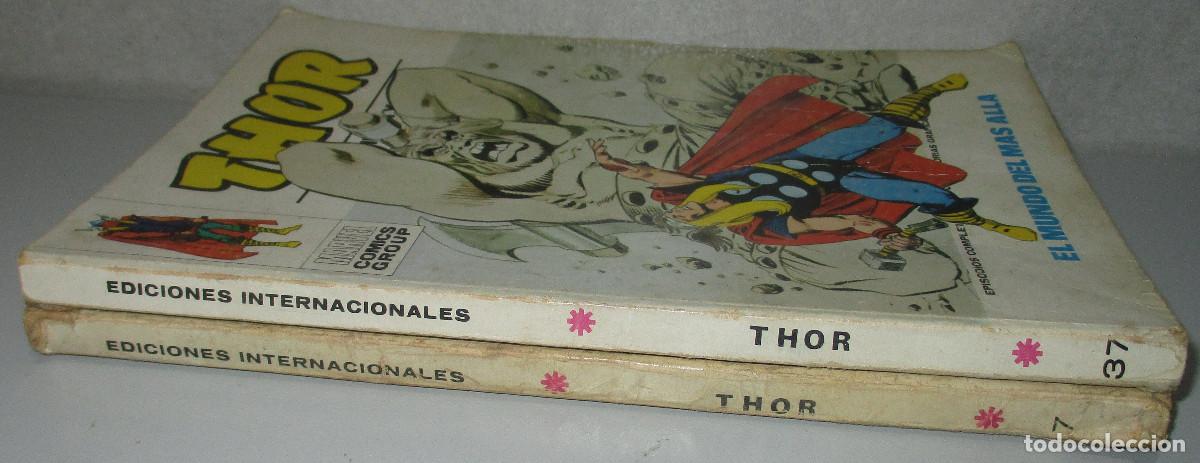 C&oacute;mics: lote 2 comics THOR N&ordm; 7-37 Taco Vertice Vol. 1 - Foto 2