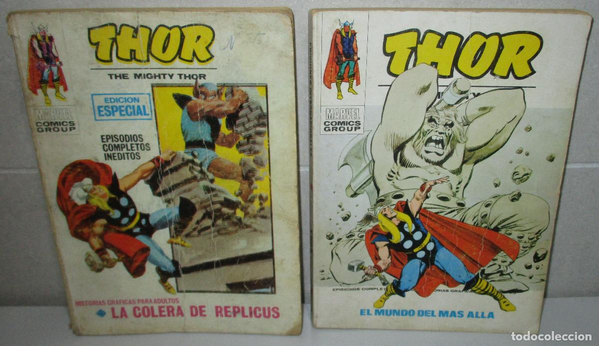 C&oacute;mics: lote 2 comics THOR N&ordm; 7-37 Taco Vertice Vol. 1 - Foto 1