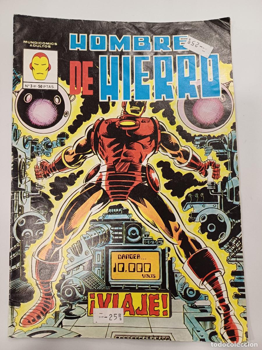 C&oacute;mics: HOMBRE DE HIERRO/VERTICE-MUNDI COMICS N&ordm;3. - Foto 1