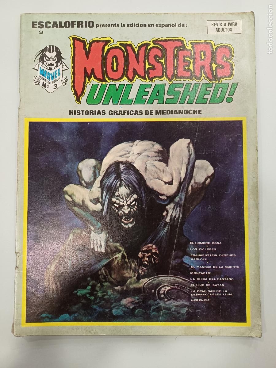 C&oacute;mics: MONSTERS UNLEASHED/VERTICE ESCALOFRIO/N&ordm;3. - Foto 1